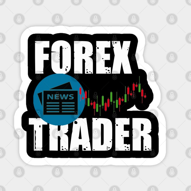 Forex News Trader Sticker by Proway Design